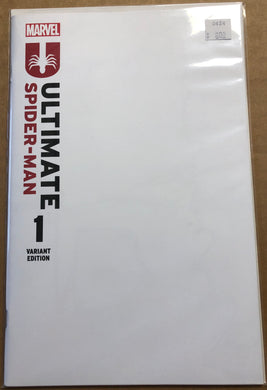 ULTIMATE SPIDER-MAN #1 BLANK COVER 4TH PRINTING VARIANT