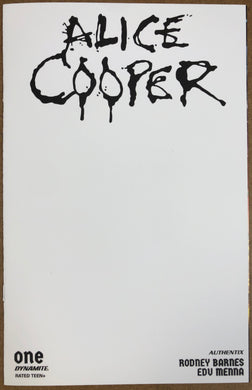 ALICE COOPER #1 CVR E BLANK AUTHENTIX