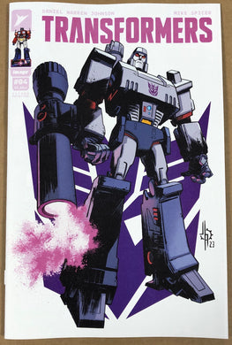 TRANSFORMERS #4 2ND PTG CVR A