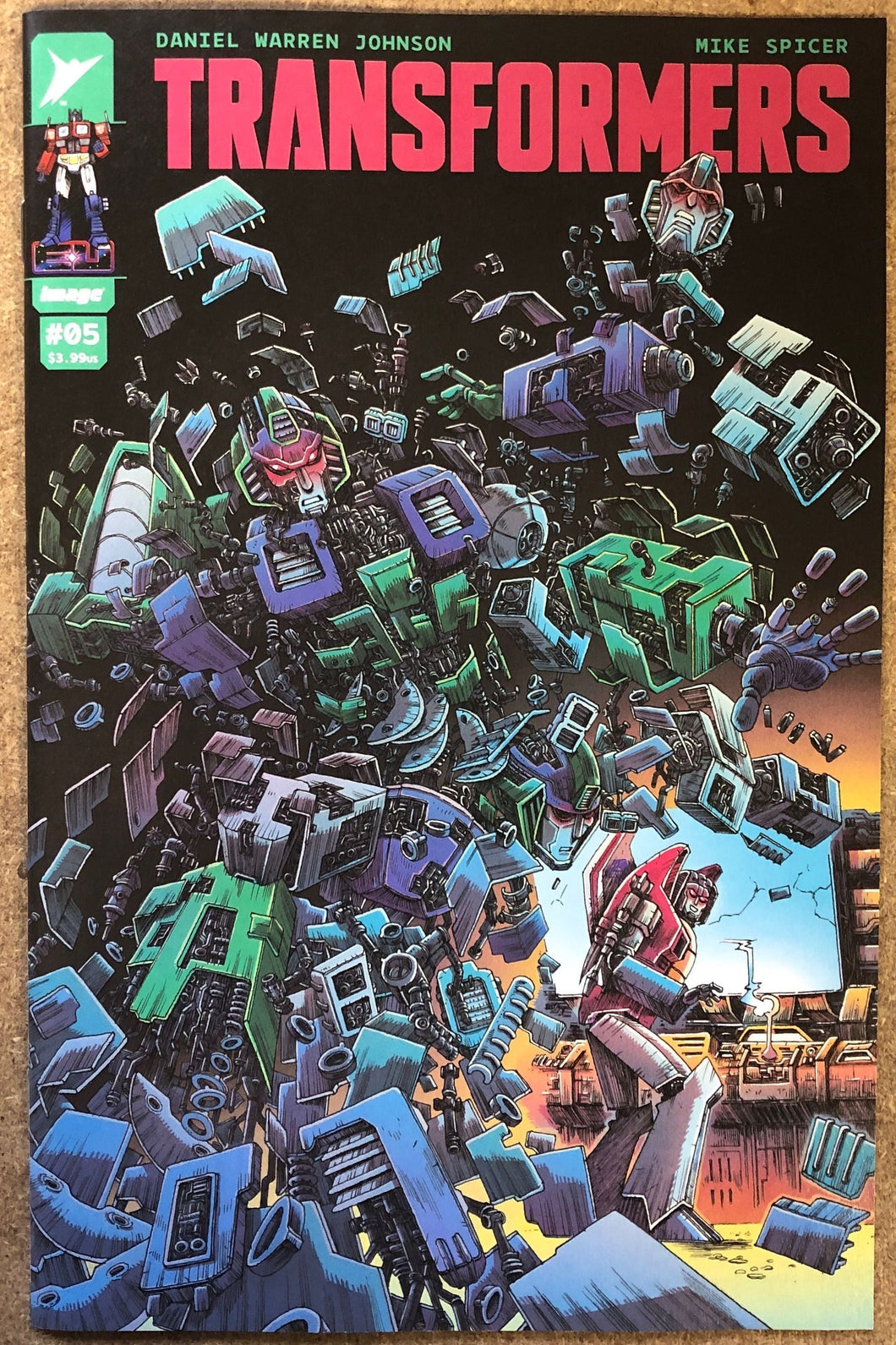 TRANSFORMERS #5 CVR B STOKOE VAR