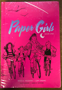 PAPER GIRLS  VOL 01 DELUXE EDITION HC (sealed)