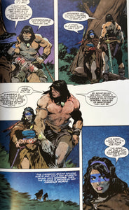 CONAN THE BARBARIAN: BOUND IN BLACK STONE TP VOL 1 CVR DAN PANOSIAN