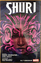 Load image into Gallery viewer, SHURI TP VOL 02 24-7 VIBRANIUM