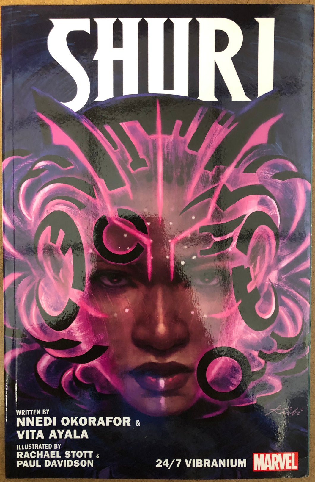 SHURI TP VOL 02 24-7 VIBRANIUM