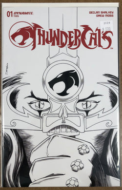 THUNDERCATS #1 CVR Q 1:10 INCV SHALVEY LINE ART