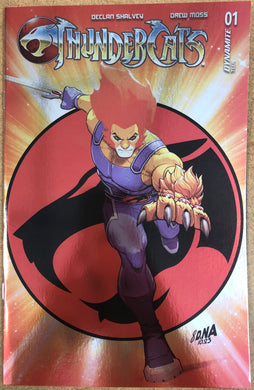 THUNDERCATS #1 3RD PTG CVR B NAKAYAMA TRADE DRESS FOIL