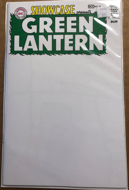 SHOWCASE #22 GREEN LANTERN FACSIMILE EDITION CVR B BLANK CARD STOCK VAR