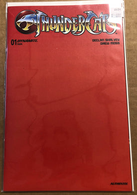 THUNDERCATS #1 CVR ZE FOC ORANGE BLANK AUTHENTIX