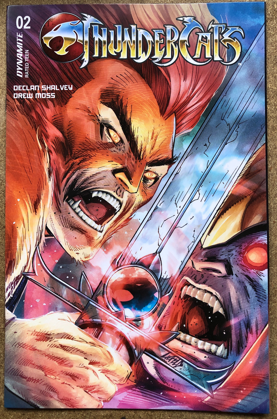 THUNDERCATS #2 CVR W FOC LIEFELD ORIGINAL