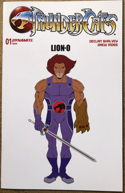 THUNDERCATS #1 CVR P 1:10 INCV MOSS LION-O DESIGN ORIGINA
