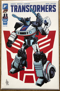 TRANSFORMERS #4 2ND PTG CVR B HOWARD