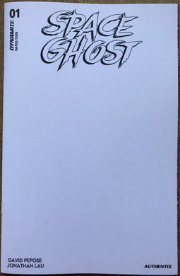 SPACE GHOST #1 CVR V FOC BLANK AUTHENTIX