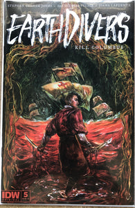 EARTHDIVERS #5 CVR B TURRILL