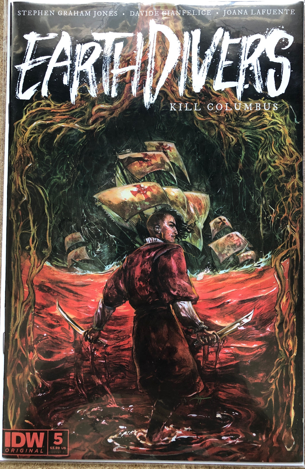 EARTHDIVERS #5 CVR B TURRILL